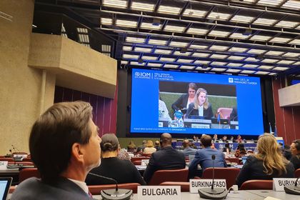 Ambassador Yuri Sterk at the 115th Session of the Council of the International Organization for Migration: Migration should be a Choice, not a Necessity for Survival