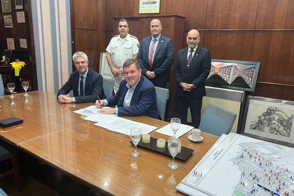 Подписване на споразумение за побратимяване между oбщина Варна и гр. Мар дел Плата, Аржентина