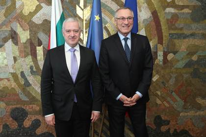 Meeting of the Minister of Foreign Affairs Mr. Ivan Kondov with Mr. Jean-Marie Boquel, Special Envoy of the President of the French Republic for Africa