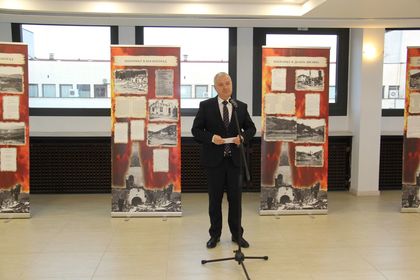 Minister Ivan Kondov opened at the Ministry of Foreign Affairs the documentary exhibition ‘The Pogrom in Bosilegrad (15–16 May 1917)’ of the Bosilegrad Cultural Information Centre, Republic of Serbia, with the author Assoc. Prof. Angel Dzhonev
