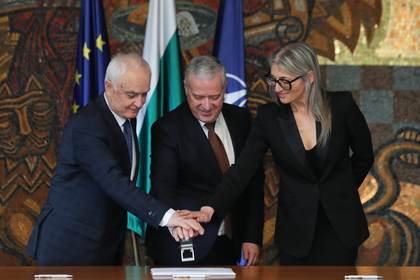 A commemorative stamp dedicated to the 20th anniversary of Bulgaria's NATO membership was validated at the Ministry of Foreign Affairs 