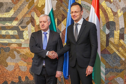 Minister Ivan Kondov met with Hungarian Minister of Foreign Affairs and Trade Szijjártó Péter