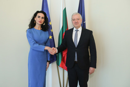 Minister Ivan Kondov met with the Ambassador of Ukraine at the Ministry of Foreign Affairs