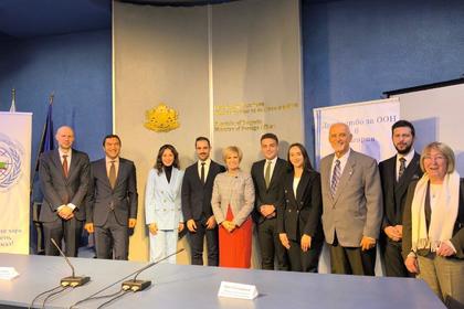 Participation of Deputy Minister Nevyana Miteva in the briefing of the Bulgarian youth delegates to the UN