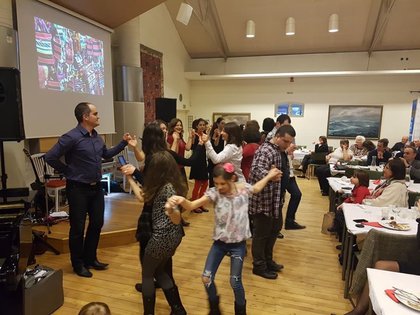 Коледно тържество, организирано от Българската църковна община в Малмьо