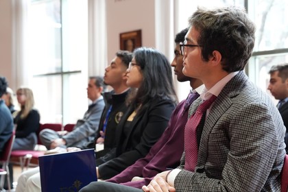 Ambassador Panayotov was a guest speaker at the Foreign Service Institute