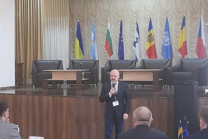 Oтбелязване на празника Трифон Зарезан в болградското село Евгениевка и участие в международна конференция на тема „Развитие на лозарството и винарството в Украйна. Път към европейската интеграция“, 14 февруари 2025 г.