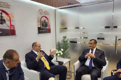  Bulgarian Ambassador Meets Minister of Military Production of Egypt