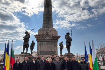 Отбелязване на 147 г. от освобождението на България в гр. Плоещ, Румъния