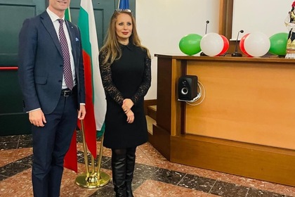 Отбелязване на Националния празник Трети март в Милано