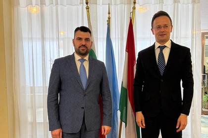 Minister Georg Georgiev Met with the Minister of Foreign Affairs and Trade of Hungary Péter Szijjártó in Geneva