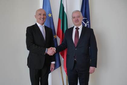 Meeting of MFA Permanent Secretary Ivan Kondov with NATO Assistant Secretary General Carlo Borghini