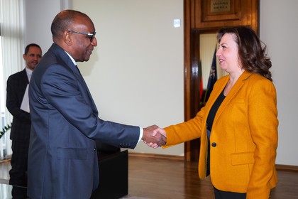 Deputy Minister Maria Angelieva Received Copies of the Letters of Credence of the Ambassador of the Islamic Republic of Mauritania to the Republic of Bulgaria, His Excellency Dr. Bubacar Kane