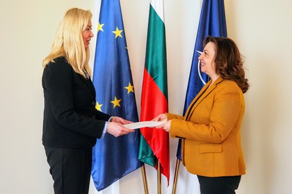 Deputy Minister Maria Angelieva Received Copies of the Letters of Credence of the Ambassador of the Kingdom of Norway, Her Excellency Ms. Hilde Svartdal Lunde