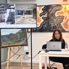 French artist Marion Safrioin visits Sofia