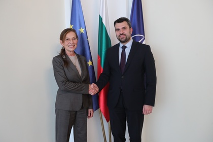 Foreign Minister Georg Georgiev Meets with the Ambassador Extraordinary and Plenipotentiary of the Federal Republic of Germany, Her Excellency Ms Irene Maria Plank 