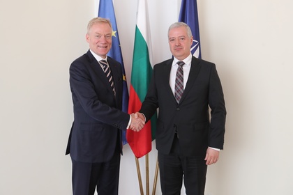 Meeting of the Permanent Secretary of the Ministry of Foreign Affairs, Ivan Kondov, with Vincent Guerend, Director of the European Union Directorate at the French Ministry for Europe and Foreign Affairs 