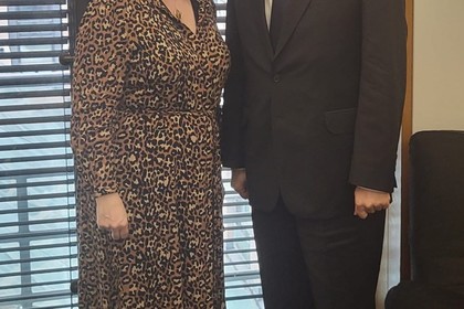Meeting of Ambassador Tihomir Stoytchev with Dame Karen Bradley DBE, Member of the House of Commons and Chair of the Home Affairs Committee