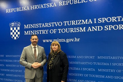 На 25 април 2025 г. посланик Ива Крулева проведе встъпителна среща с министъра на туризма и спорта на Хърватия Тончи Главина
