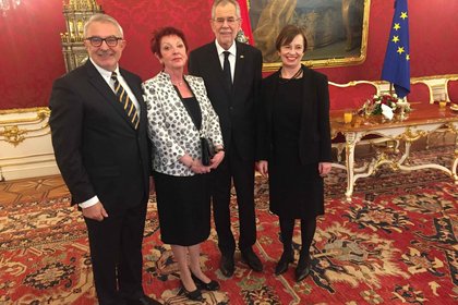 Традиционен новогодишен прием за дипломатическия корпус във Виена