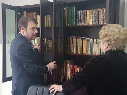 Получено дарение на 145 книги, принадлежали на проф. Федон Малингудис