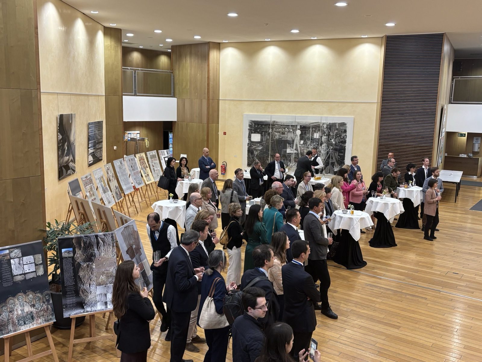 The Exhibition "Alphabet and History" Visits the European Commission in Brussels on the Occasion of May 24