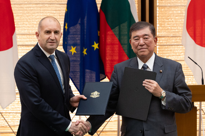 Официално посещение на президента на Република България Румен Радев в Япония