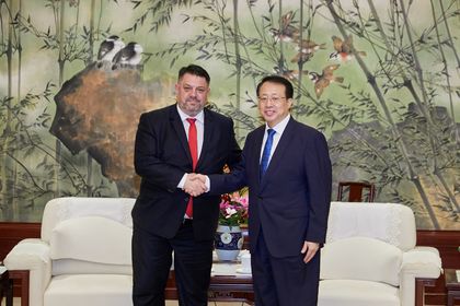 Meeting of Deputy Prime Minister Atanas Zafirov with Shanghai Mayor Gong Zheng
