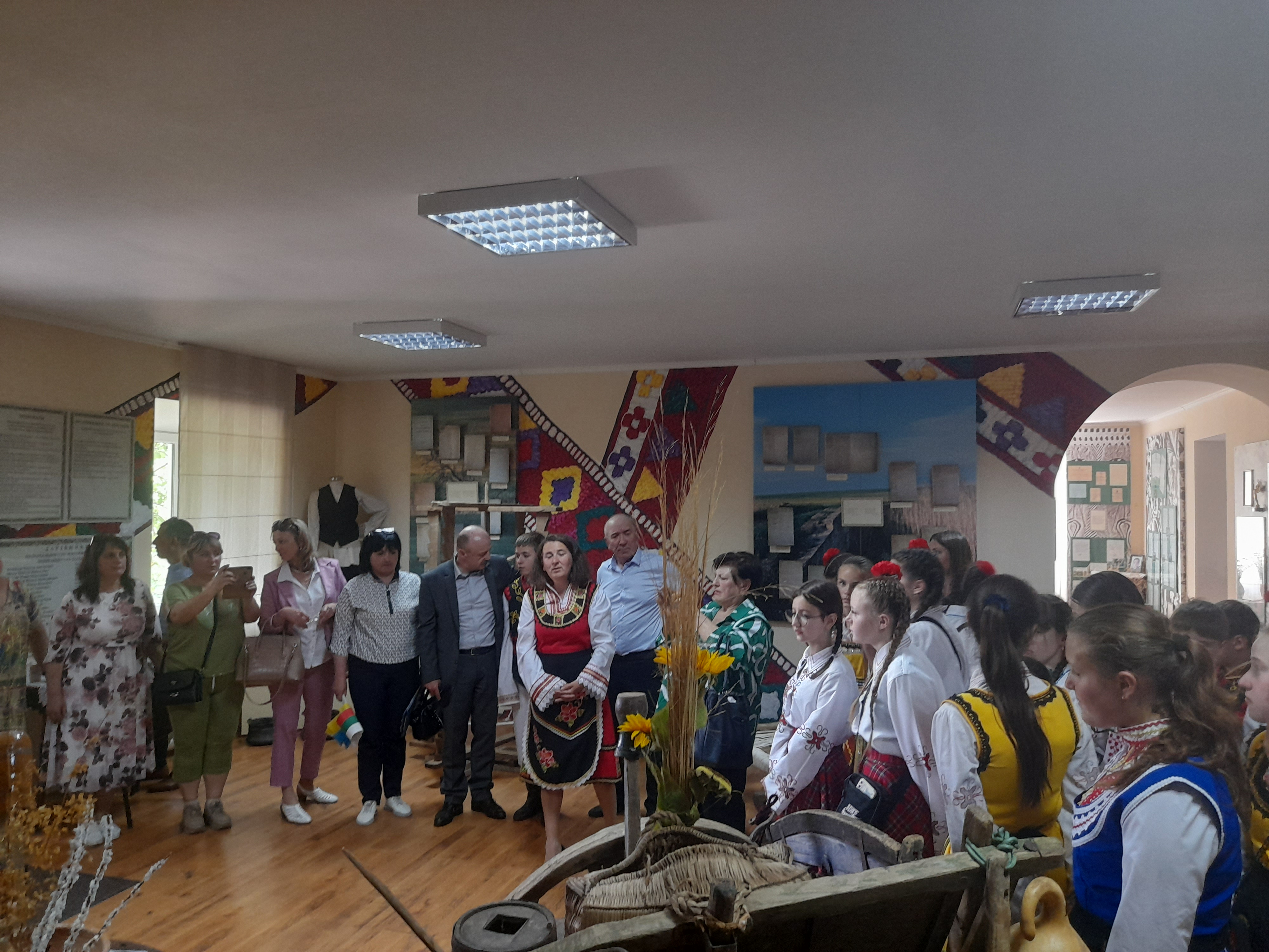 Честване на Деня на Христо Ботев в бесарабското село Задунаевка