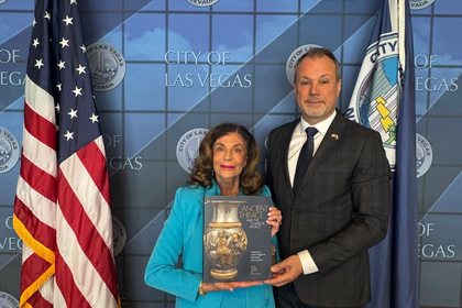 Среща на генералния консул с кмета на Лас Вегас, г-жа Шели Бъркли