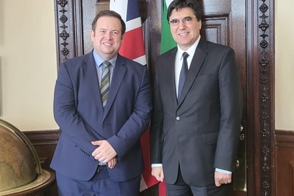 Meeting of Ambassador Tihomir Stoytchev with Stephen Doughty, Minister of State