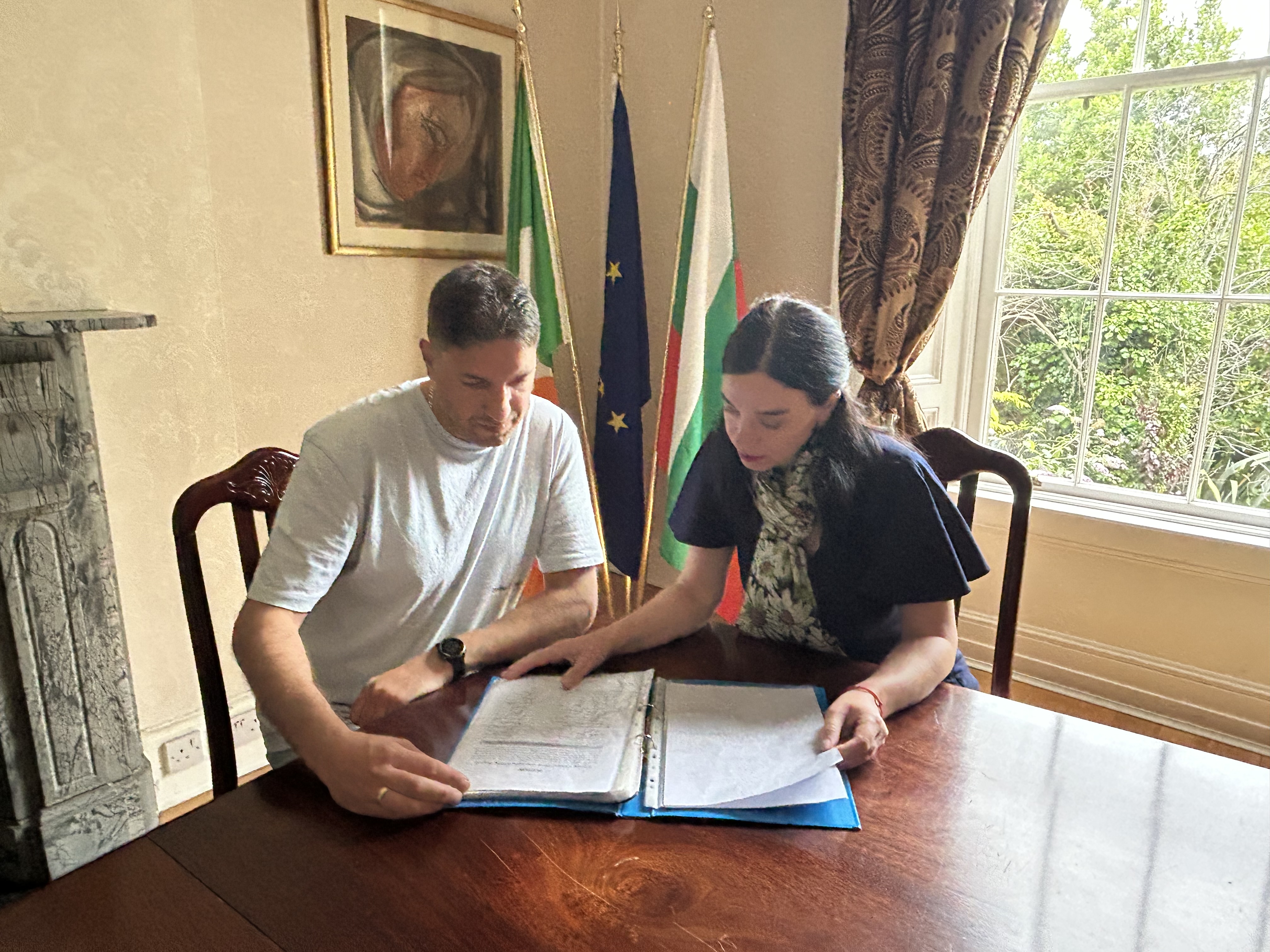 Initiative to Erect a Monument to the Irishman Pierce O’Mahony in Sofia