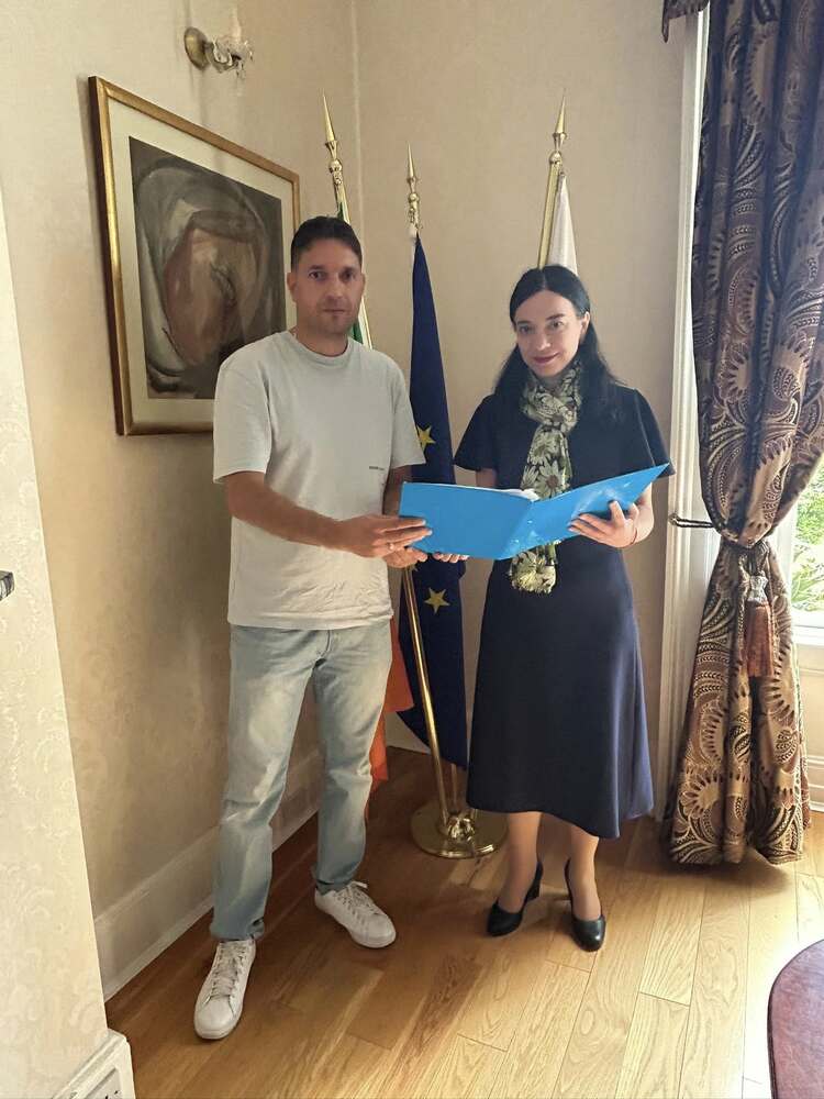 Initiative to Erect a Monument to the Irishman Pierce O’Mahony in Sofia