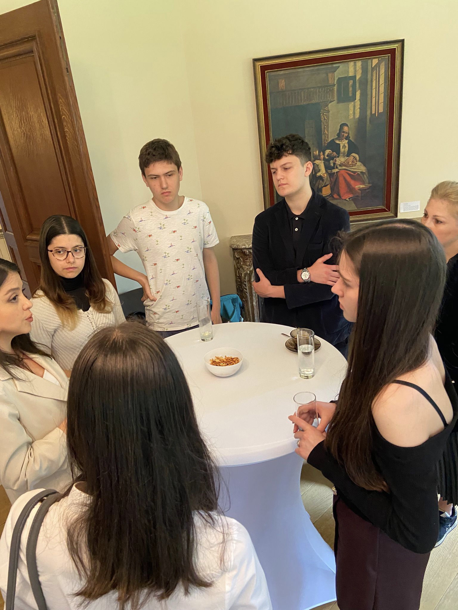 Bulgarian Embassy in Brussels welcomed graduates of the Bulgarian School "Peyo Yavorov" in Brussels 
