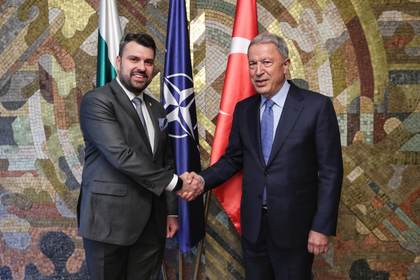 Министърът на външните работи Георг Георгиев прие в МВнР делегация от Комисията по национална отбрана на Великото национално събрание на Турция