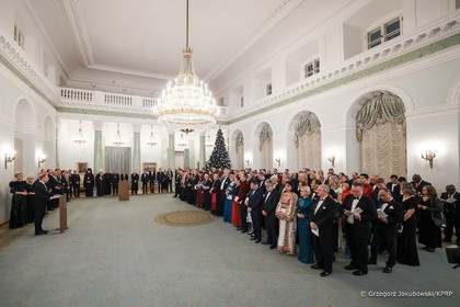 New Year's meeting of the Polish presidential couple with the heads of diplomatic missions accredited to the Republic of Poland