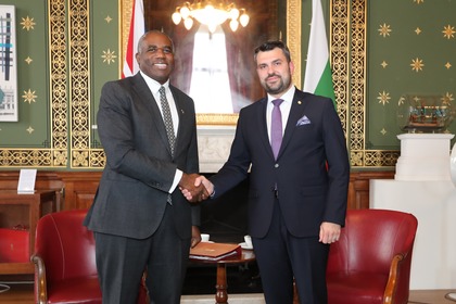 Minister Georg Georgiev in London: “Bulgaria and the United Kingdom Deepen Their Strategic Partnership“