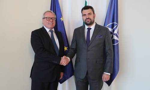 Farewell Meeting Between Minister of Foreign Affairs Georg Georgiev and the Ambassador Extraordinary and Plenipotentiary of the French Republic to Bulgaria, H.E. Mr Joël Meyer