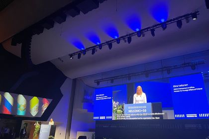 Bulgaria Participates in High-Level Conference Marking the 50th Anniversary of the Signing of the Helsinki Final Act
