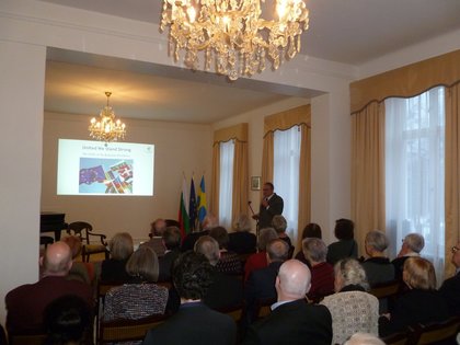 Посланик Валентин Порязов представи приоритетите на Българското председателство пред Асоциацията на ПЕС и Международния клуб в  Стокхолм