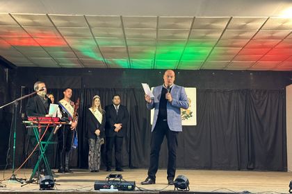 Участие на посланик Стоян Михайлов в тържественото отбелязване на 70–та годишнина от учредяването на Българското културно дружество ,,Иван Вазов” в гр. Берисо, Аржентина 