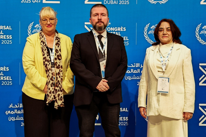 Участие на представители на ГК-Дубай в 28-я Конгрес на Всемирния пощенски съюз