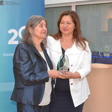 The State Institute for Culture with an Award from the Europe and the World Foundation for Sustainable Partnership in Cultural Diplomacy