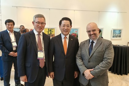 Посещение на посланик Петър Крайчев в провинция Чолланам на Република Корея за участие в Kim Dae Jung Peace Forum 2025