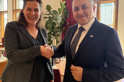  Среща на генералния консул на Република България в Мюнхен със заместник-кмета на града г-жа Верена Дител