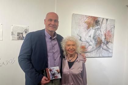 Участие на българският посланик в Аржентина в откриването  на новата изложба на г-жа Стела Сиди, художничка от български произход