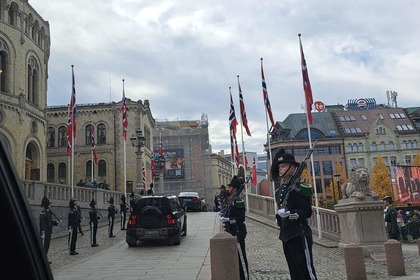 Откриване на сесията на парламента на Норвегия след парламентарните избори от 08.09.2025 г.!
