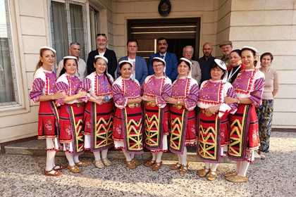 Participation of the Bulgarian Folklore Ensemble “Balkan” in the International Festival “We Sing for Iraq” in Baghdad