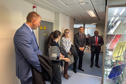 Посещение на българска делагация в лабораторията на Службата на ООН по наркотиците и престъпността (UNODC)