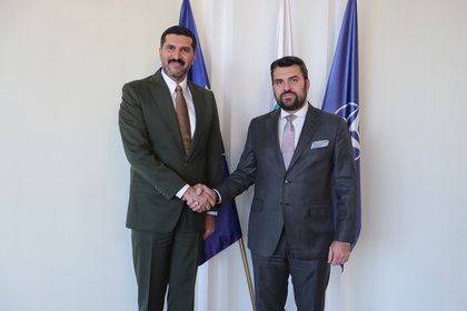 Meeting of Minister Georg Georgiev with the Ambassador of the United Arab Emirates to Bulgaria 